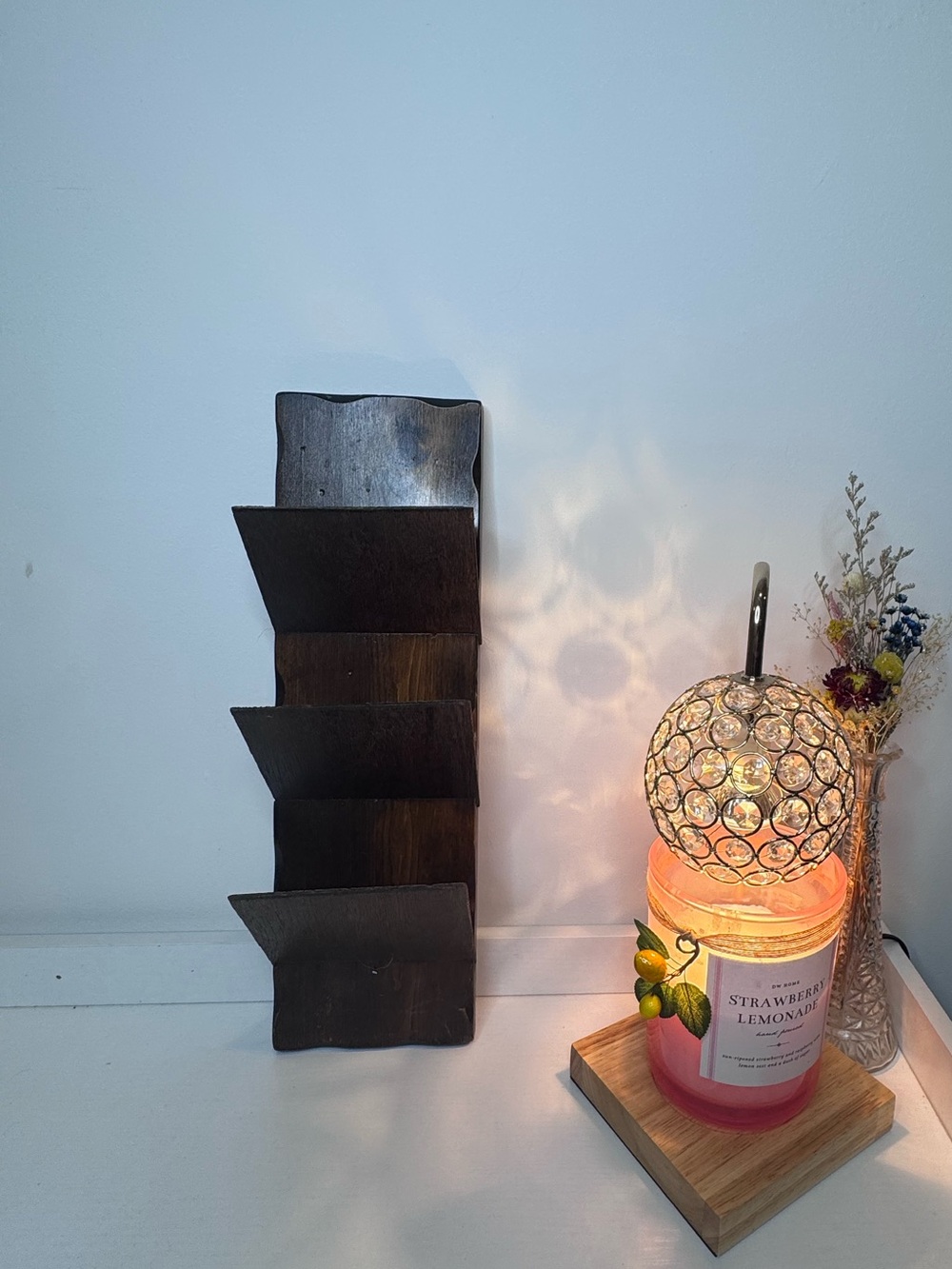 Wooden Vintage 3 tier Shelf